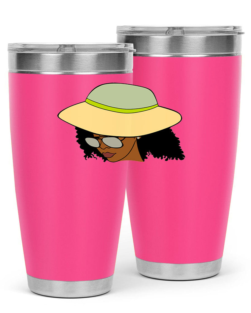 black afro 45#- women-girls- Tumbler