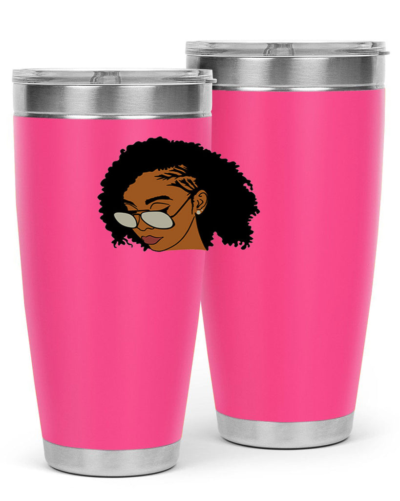 black afro 47#- women-girls- Tumbler