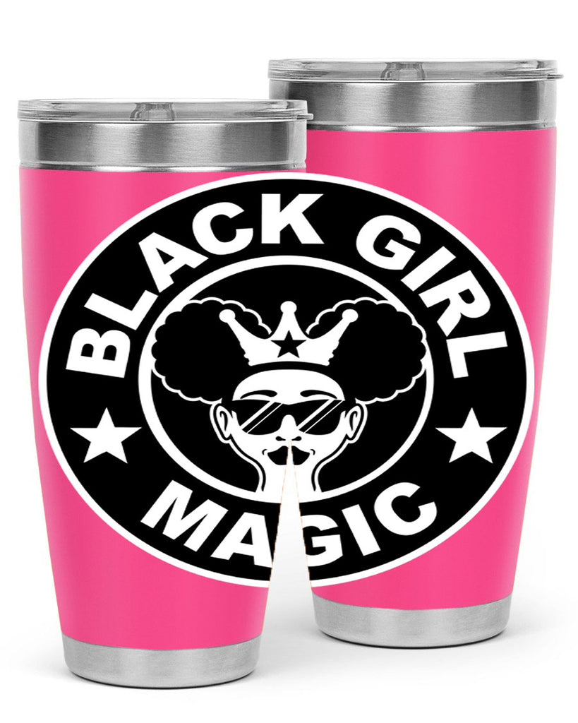 black girl magic coffee 57#- women-girls- Tumbler