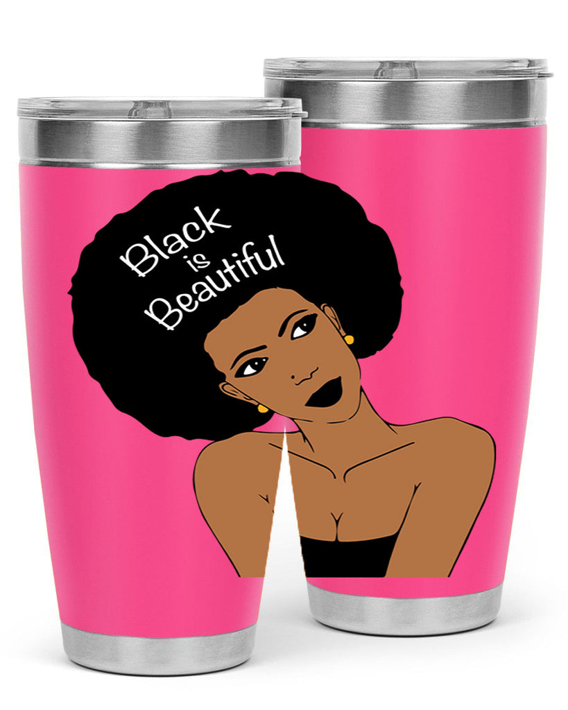 black is beautiful 13#- women-girls- Tumbler