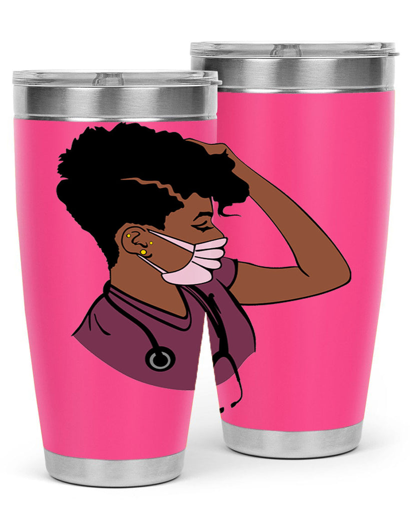 black nurse 1#- women-girls- Tumbler