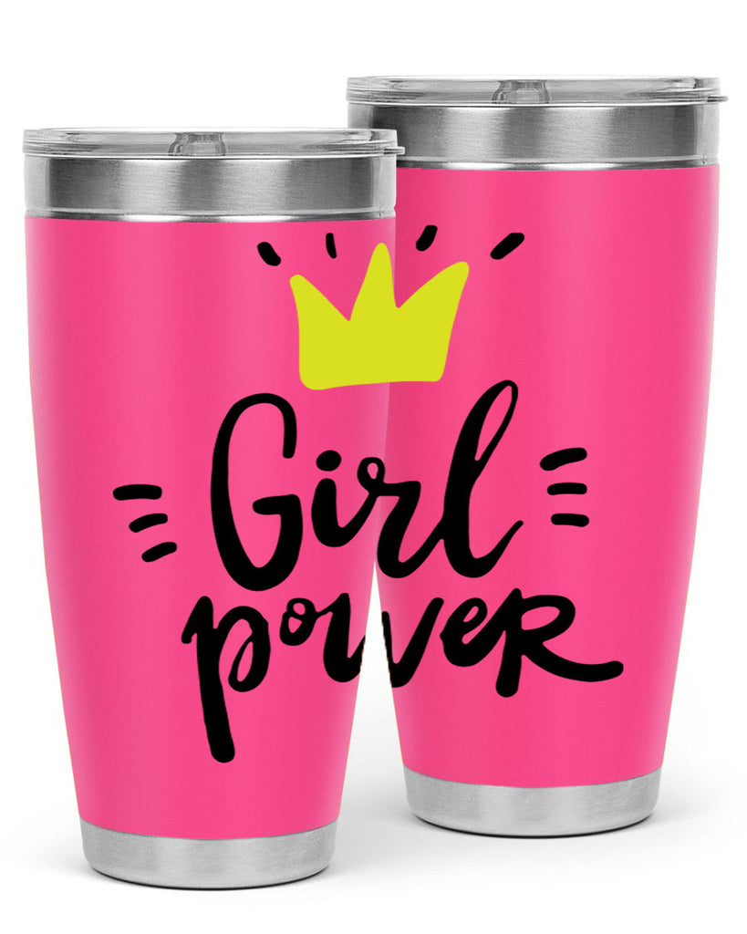 girl power crown 35#- women-girls- Tumbler
