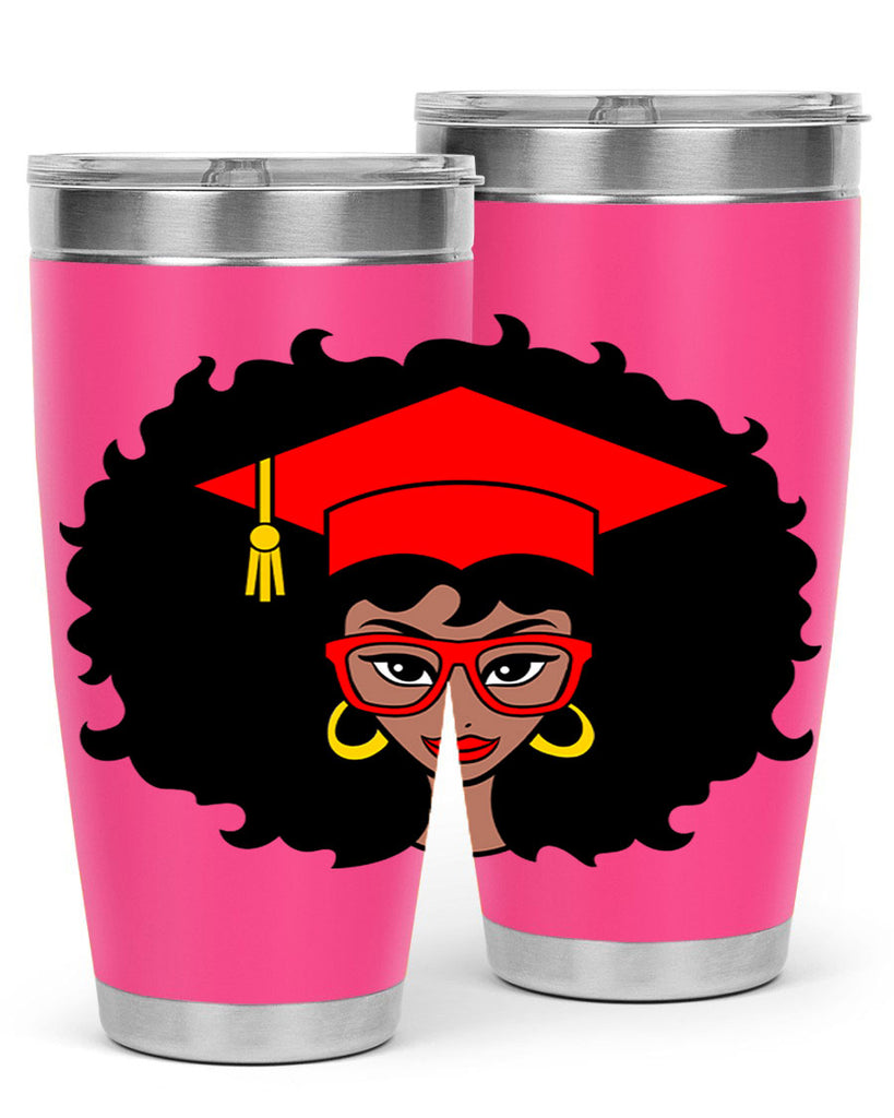 graduation black woman 32#- women-girls- Tumbler