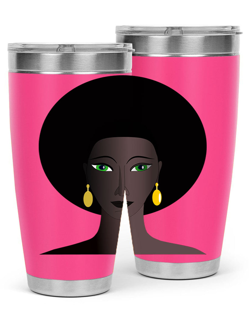 machovka black woman with green eyes 27#- women-girls- Tumbler