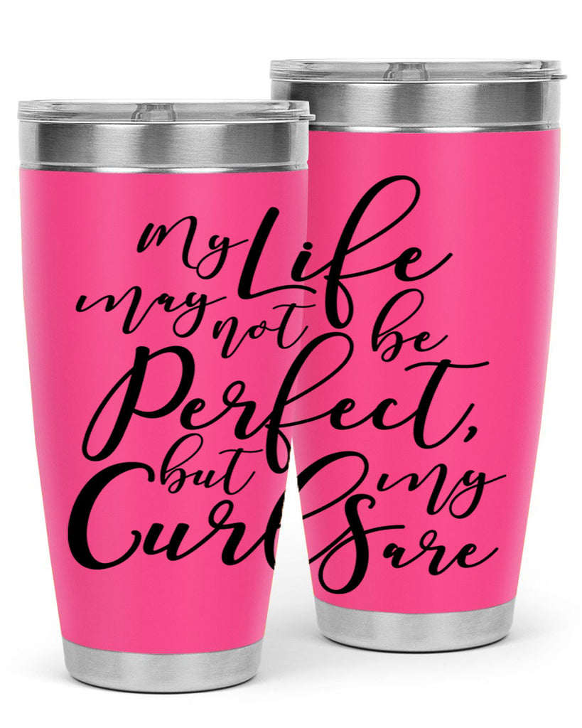 my life may not be perfect but my curls are Style 18#- women-girls- Tumbler