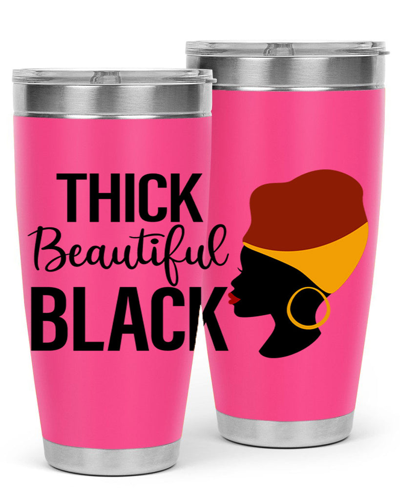 thick beautiful black Style 4#- women-girls- Tumbler