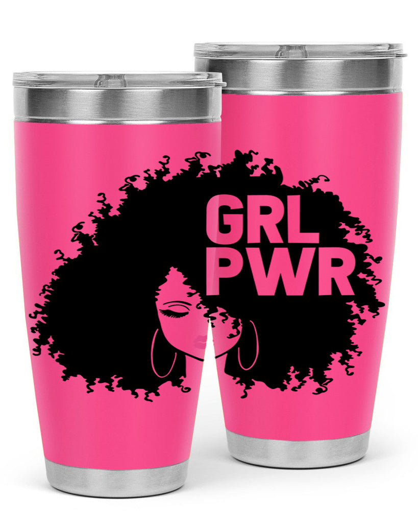 woman face grlpwr 1#- women-girls- Tumbler