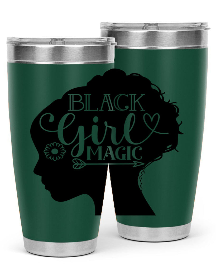 Black girl magic Style 59#- women-girls- Tumbler