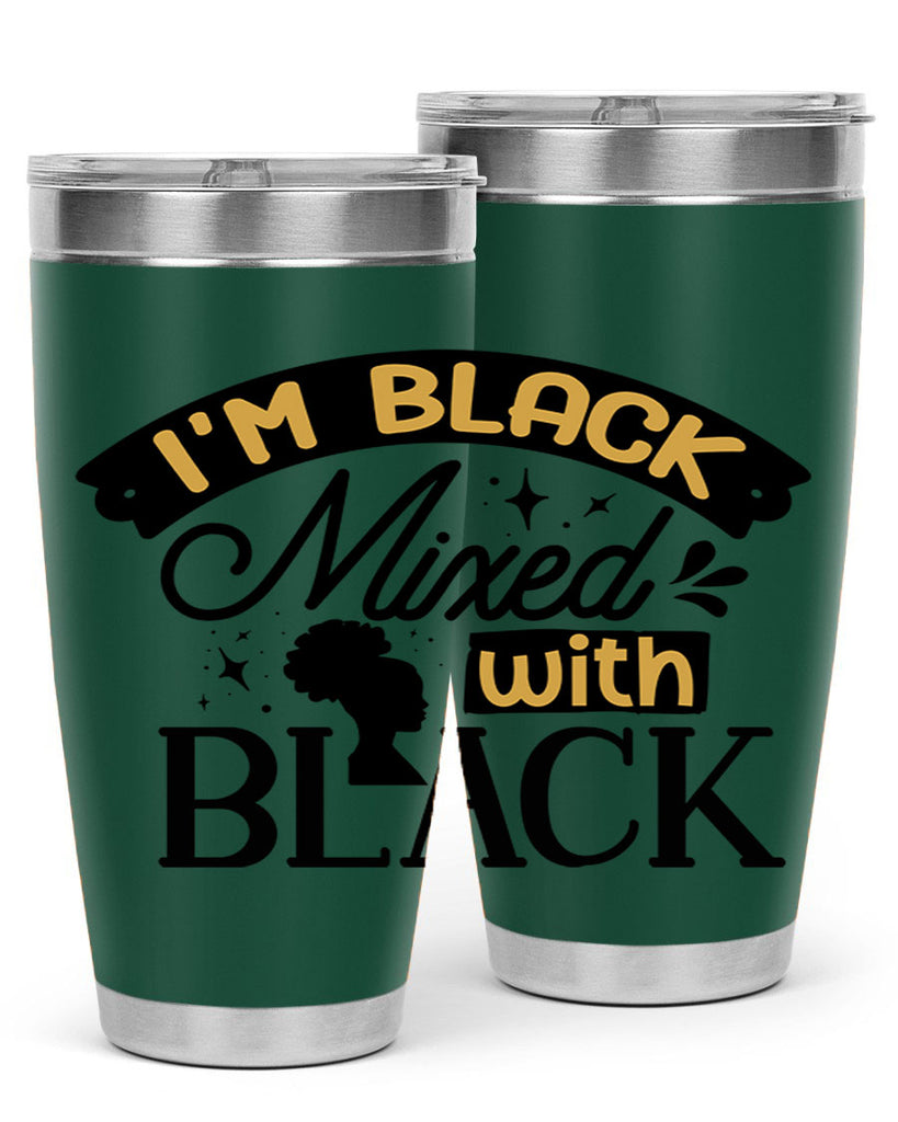 Im black mixed with black Style 30#- women-girls- Tumbler