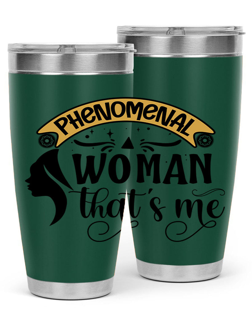 Phenomenal woman thats me Style 15#- women-girls- Tumbler