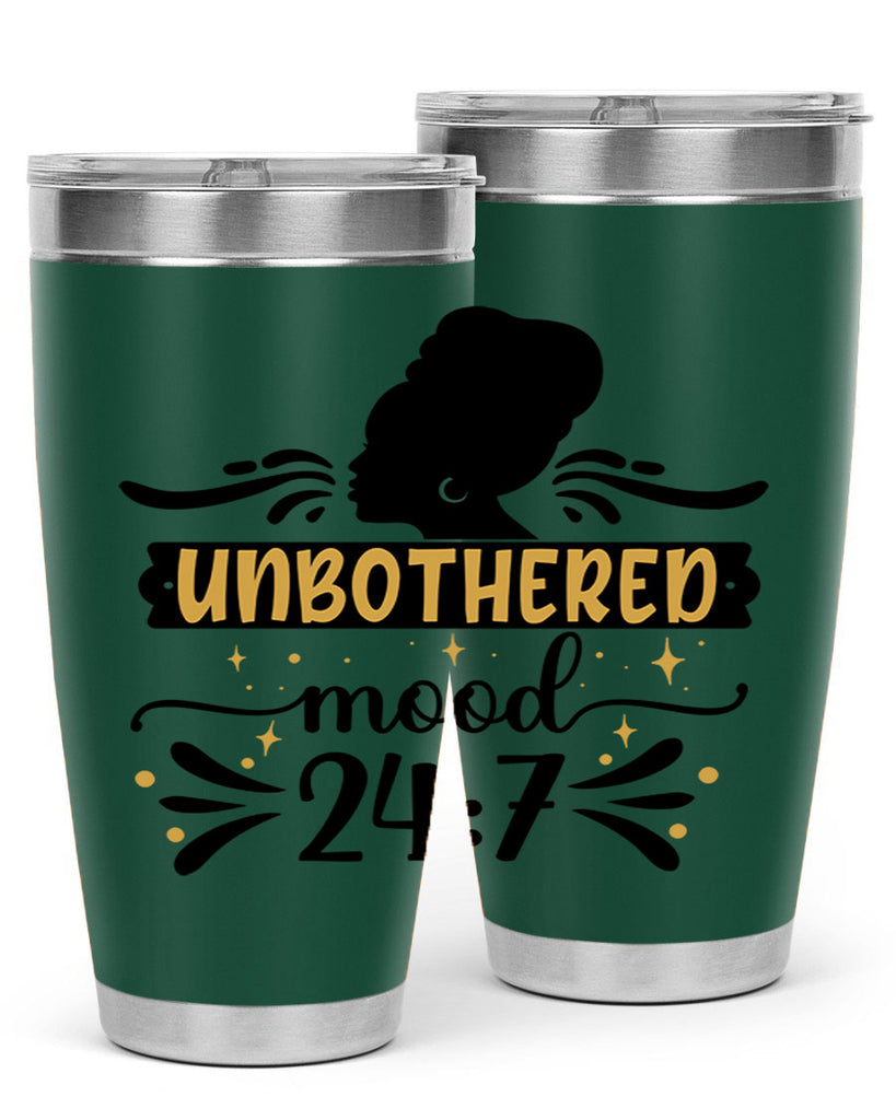 Unbothered mood Style 2#- women-girls- Tumbler