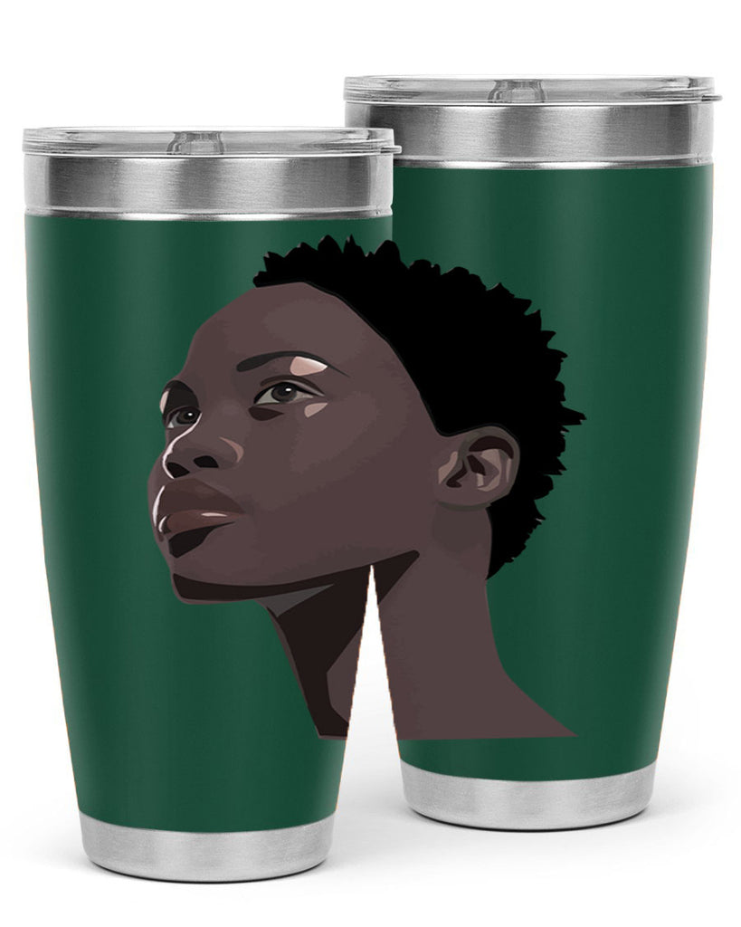 african woman portrait 88#- women-girls- Tumbler
