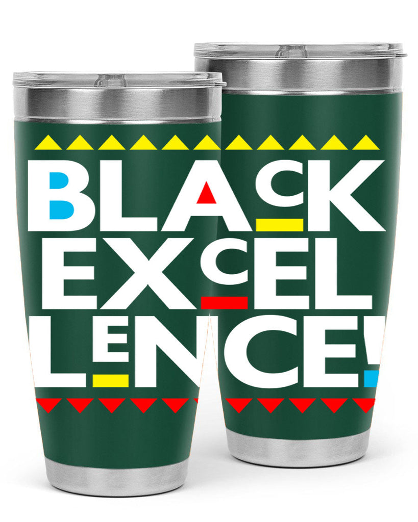 black excllence  210#- black words phrases- Cotton Tank