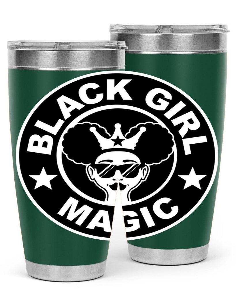 black girl magic coffee 57#- women-girls- Tumbler