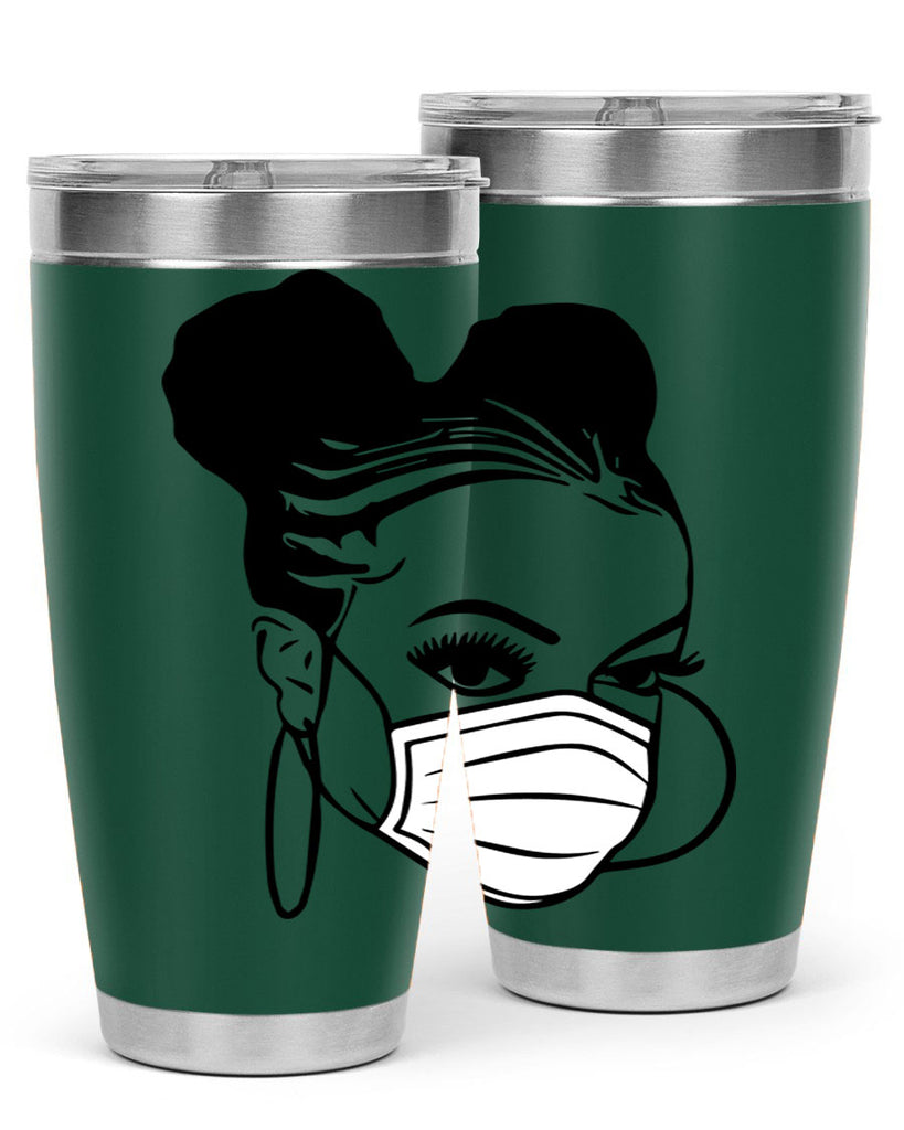 black nurse 6#- women-girls- Tumbler
