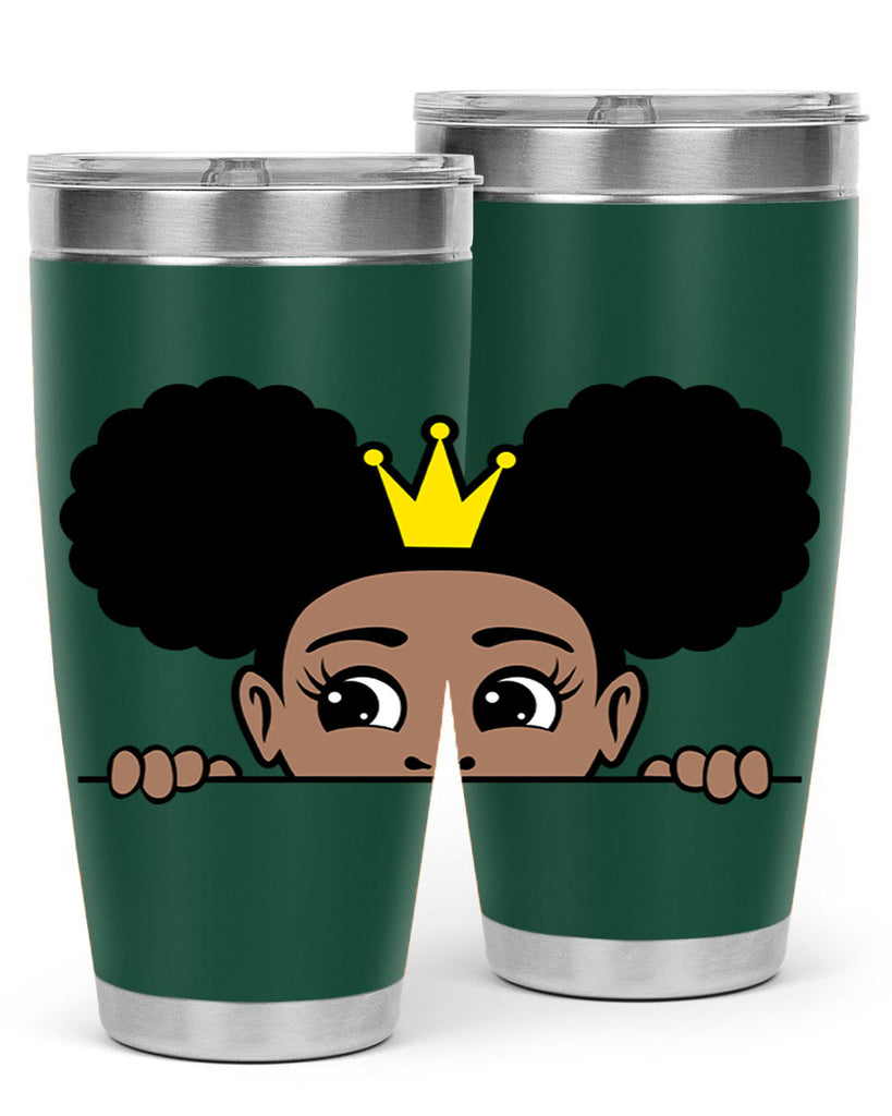 crown afro puffs 51#- women-girls- Tumbler