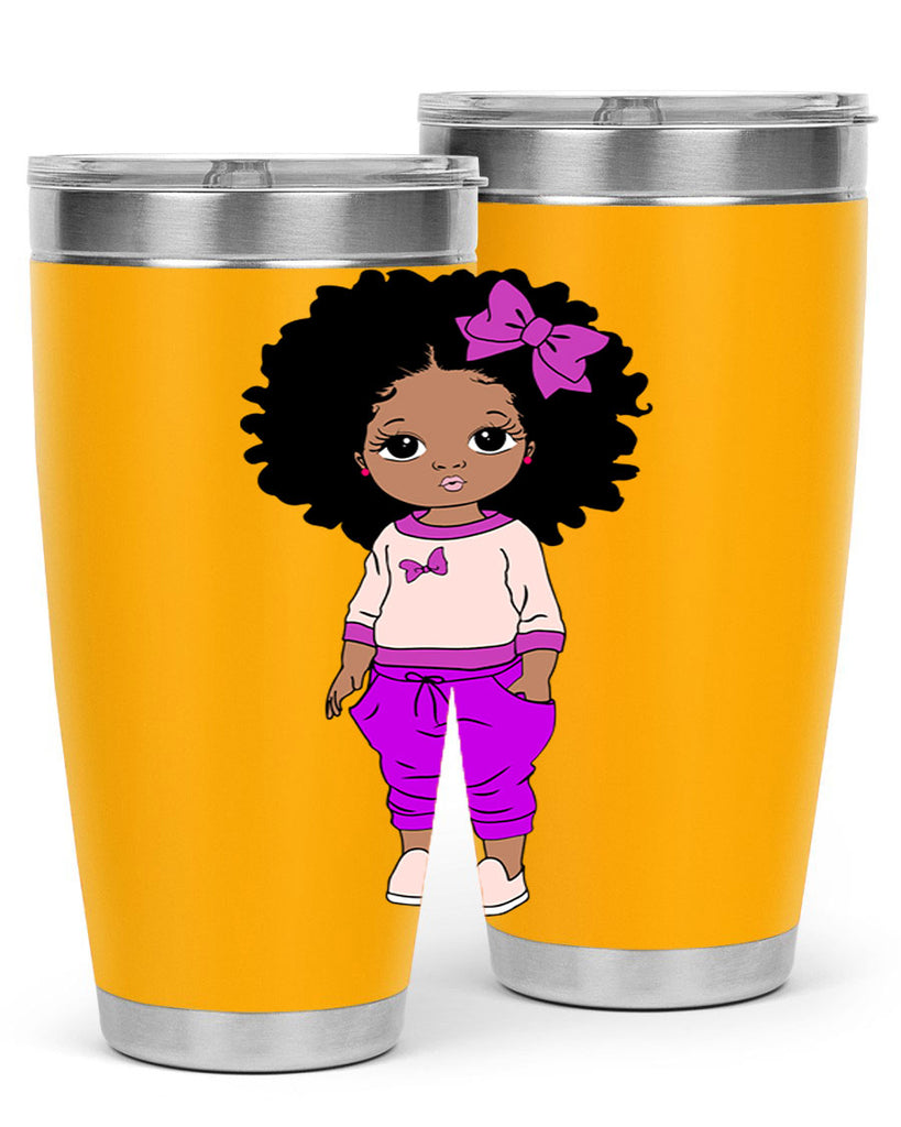 Black girl style 10#- women-girls- Tumbler