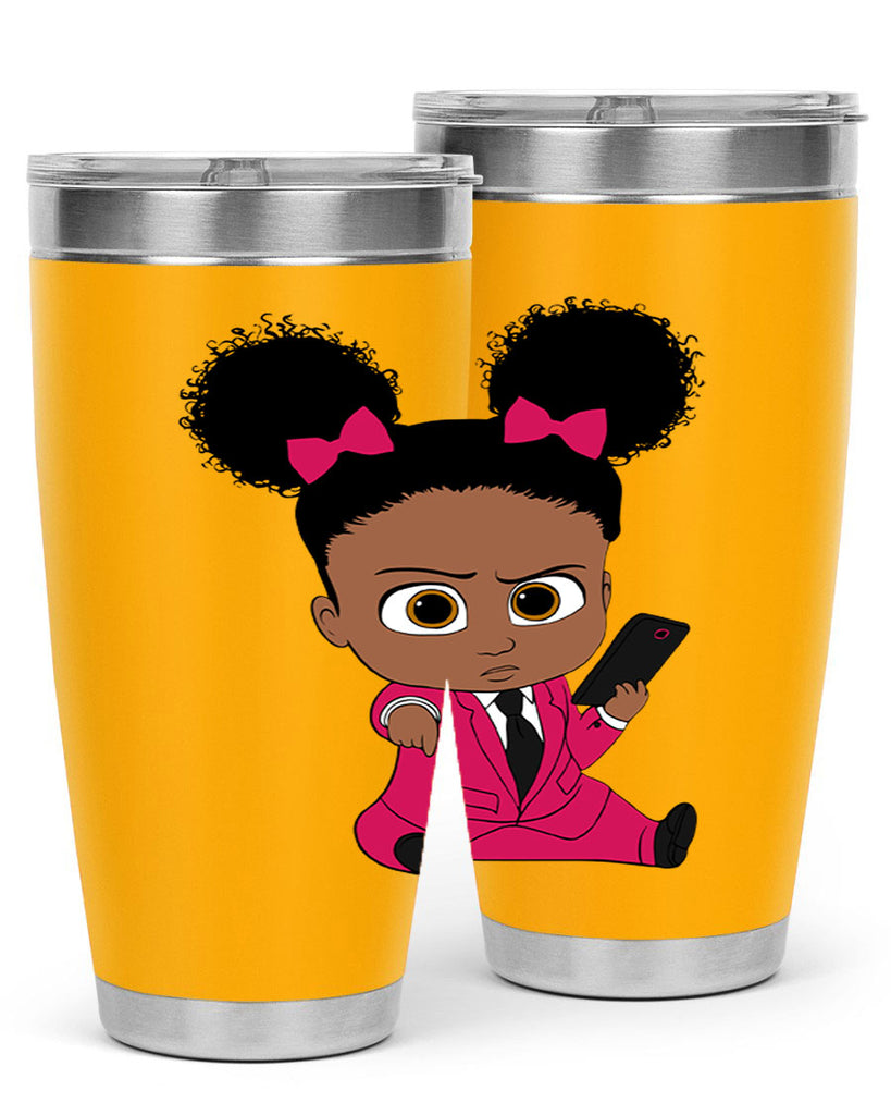 Black girl style 3#- women-girls- Tumbler