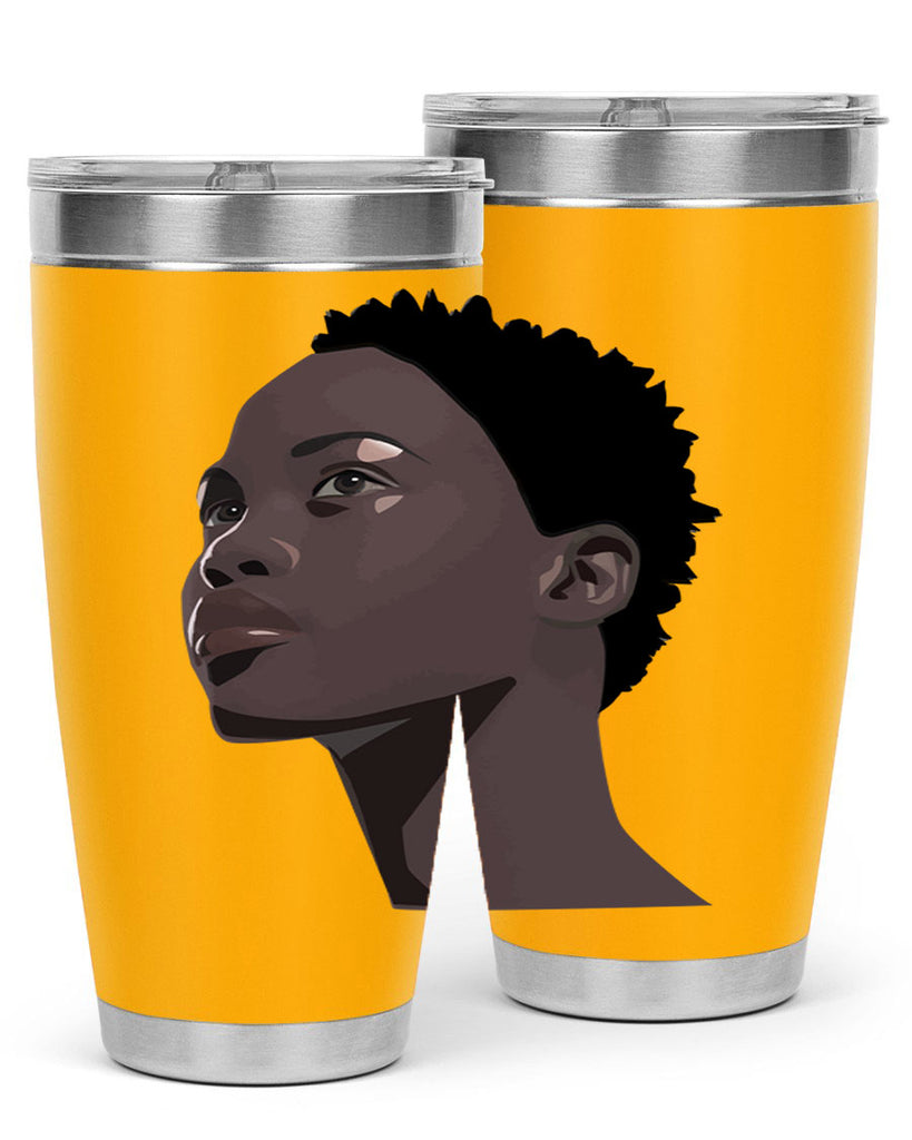 african woman portrait 88#- women-girls- Tumbler