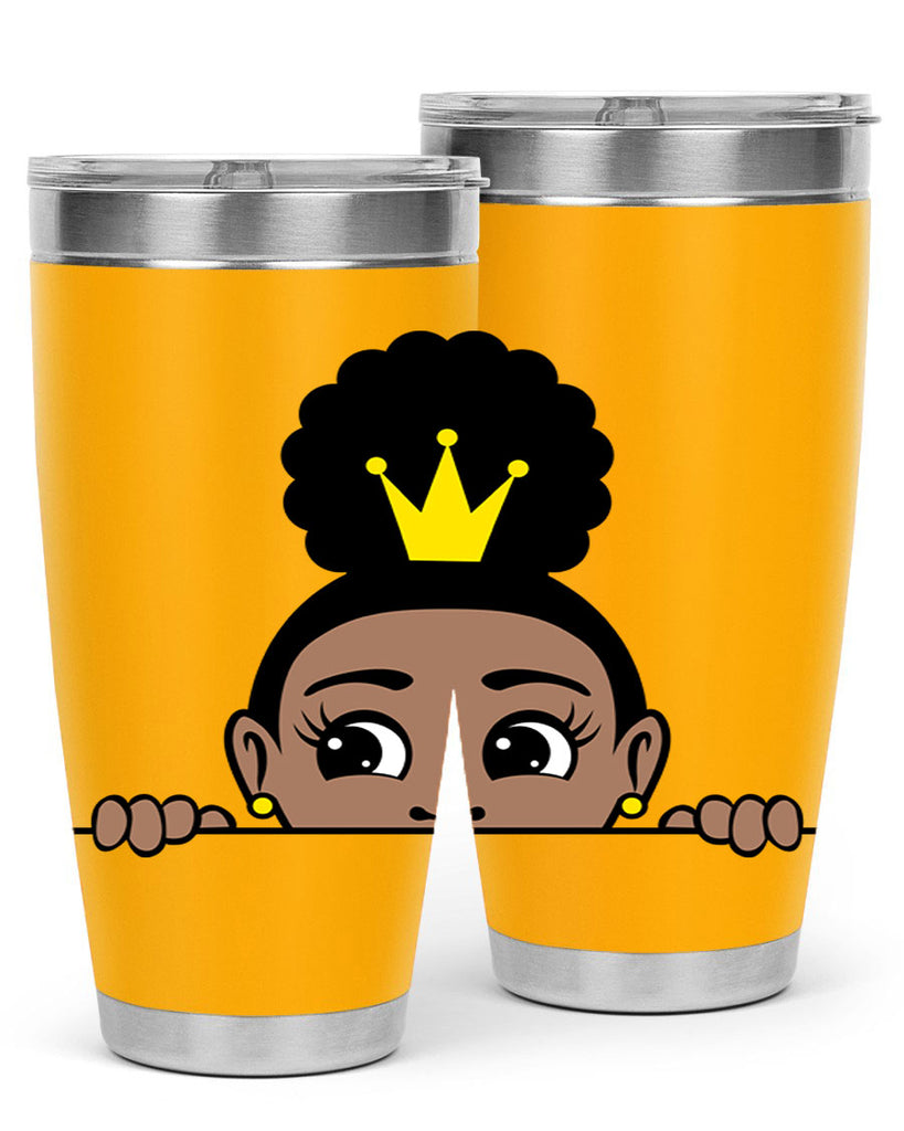 afro puff crown girl 2#- women-girls- Tumbler