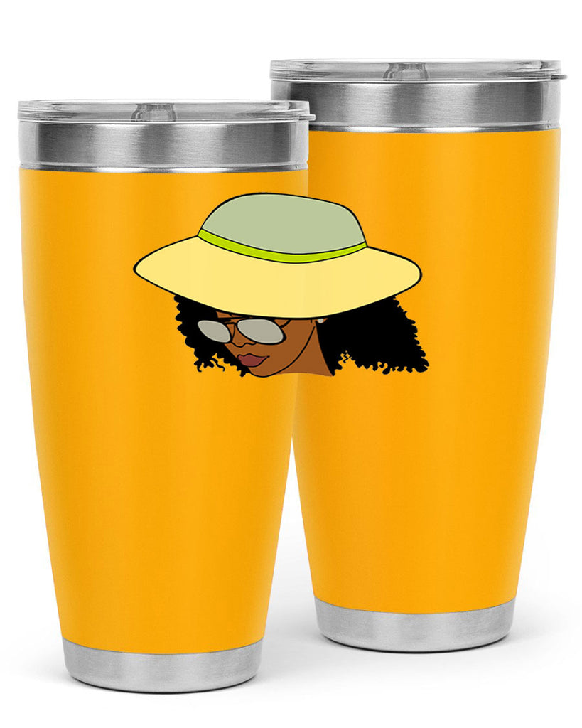 black afro 45#- women-girls- Tumbler