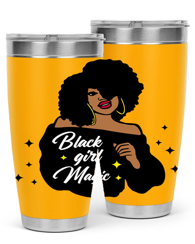 black girl magic 21#- women-girls- Tumbler