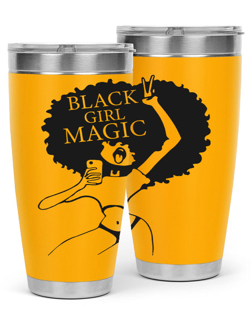black girl magic 58#- women-girls- Tumbler