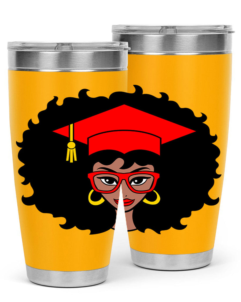graduation black woman 32#- women-girls- Tumbler