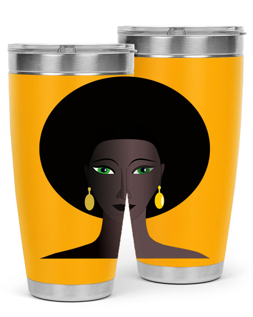machovka black woman with green eyes 27#- women-girls- Tumbler