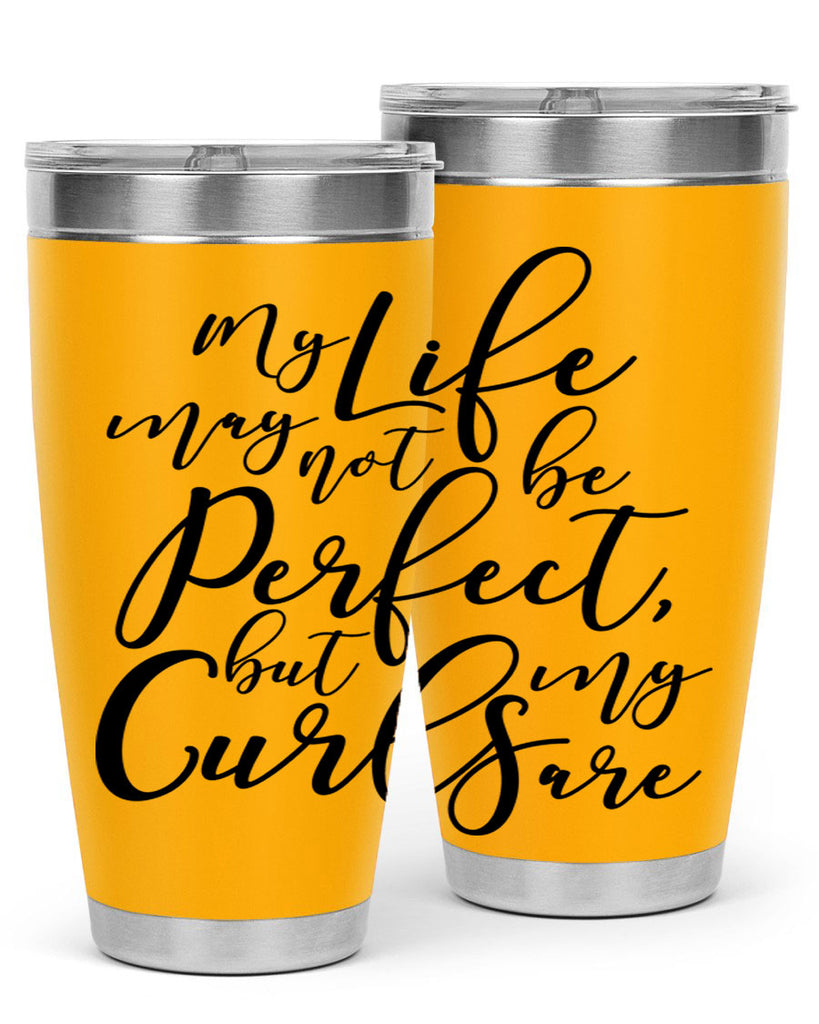 my life may not be perfect but my curls are Style 18#- women-girls- Tumbler