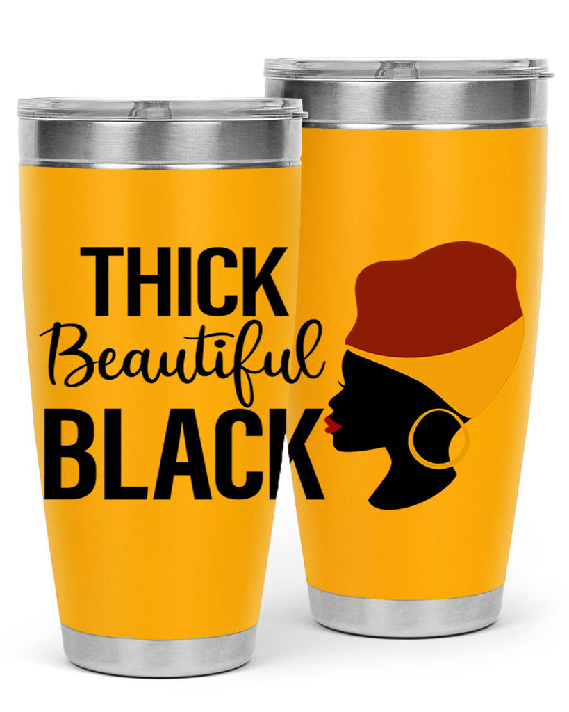 thick beautiful black Style 4#- women-girls- Tumbler