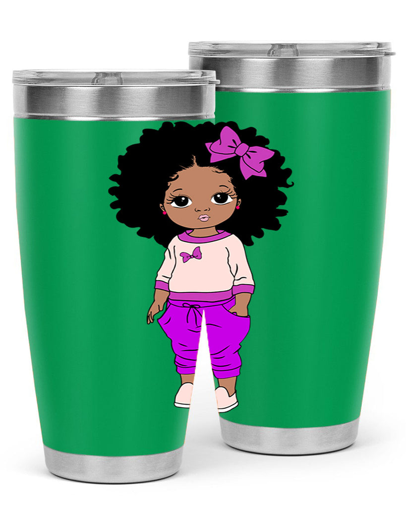 Black girl style 10#- women-girls- Tumbler