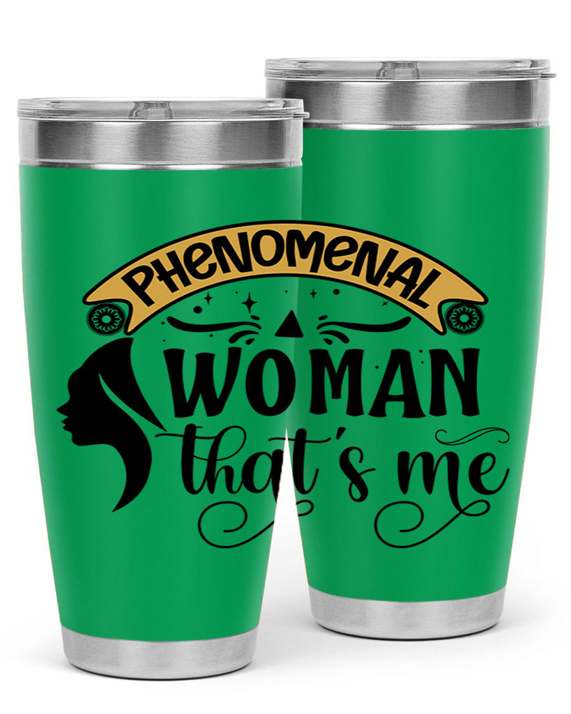 Phenomenal woman thats me Style 15#- women-girls- Tumbler