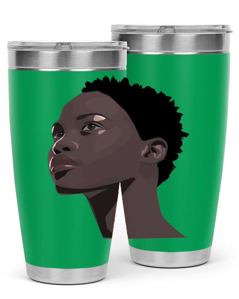 african woman portrait 88#- women-girls- Tumbler
