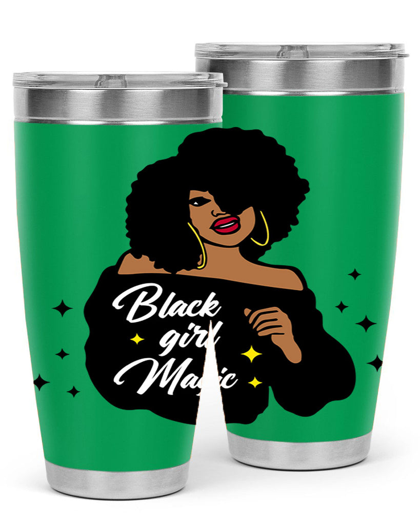 black girl magic 21#- women-girls- Tumbler