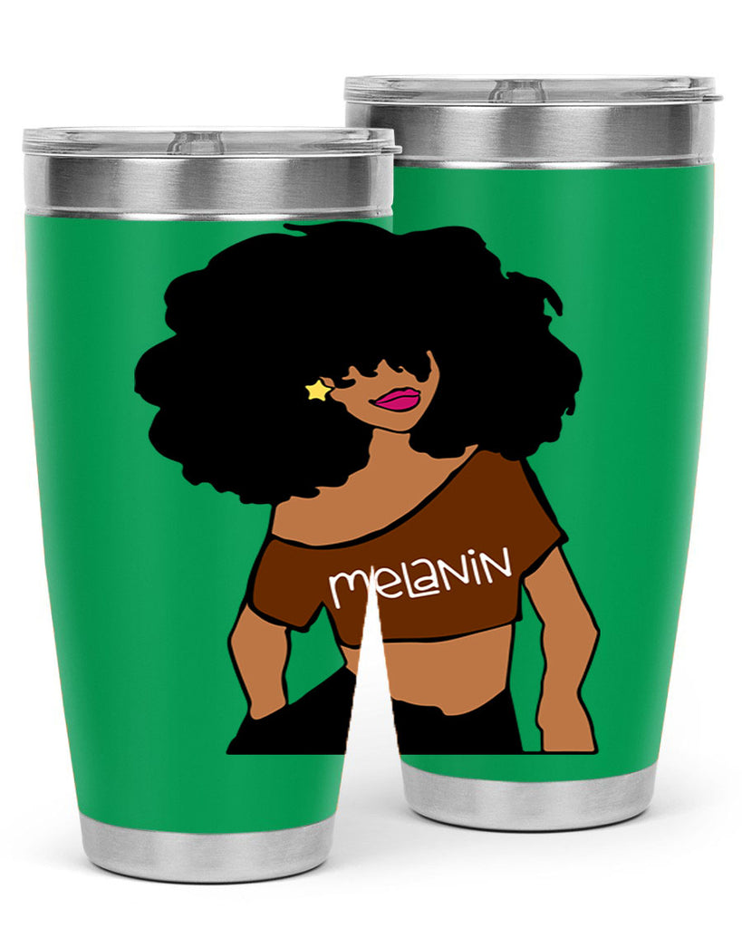 black girl melanin 18#- women-girls- Tumbler