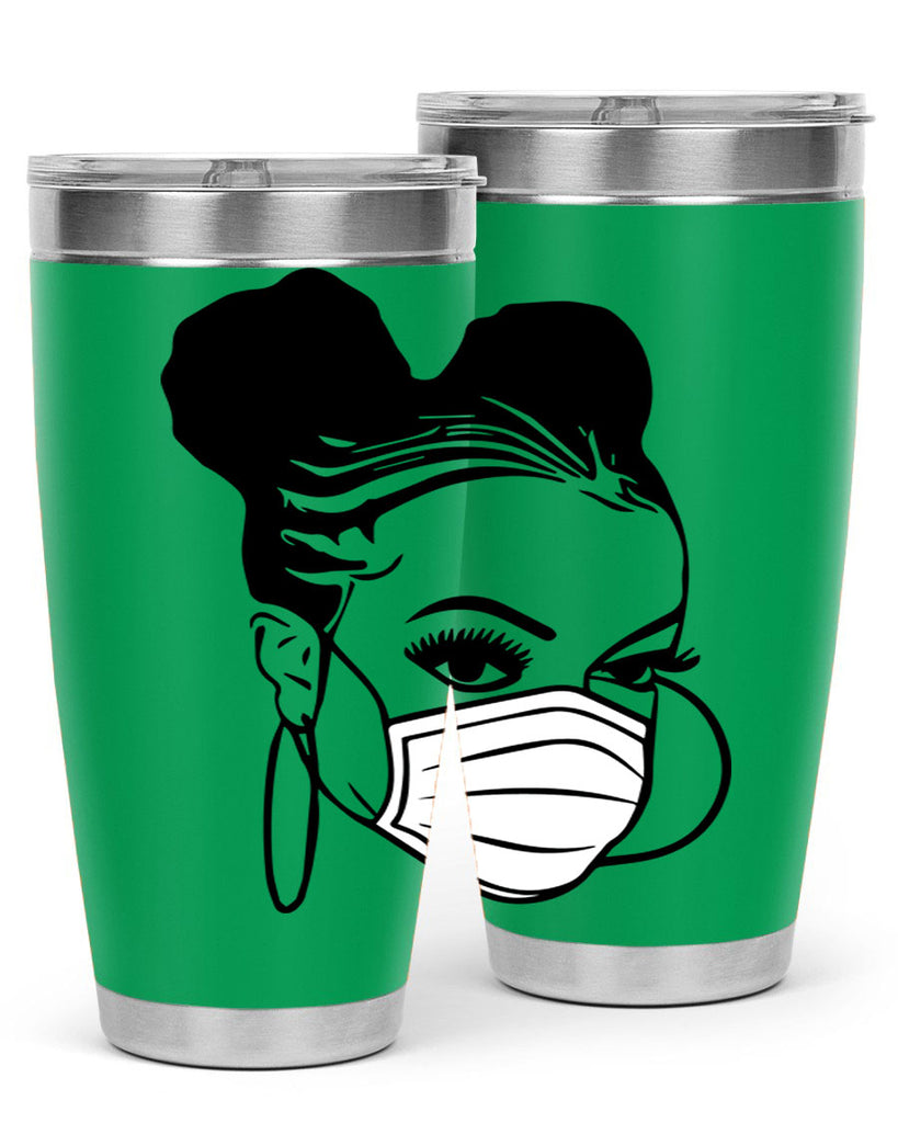 black nurse 6#- women-girls- Tumbler