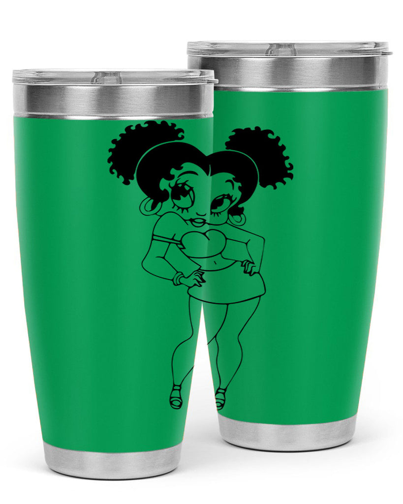 black women - queen 35#- women-girls- Tumbler
