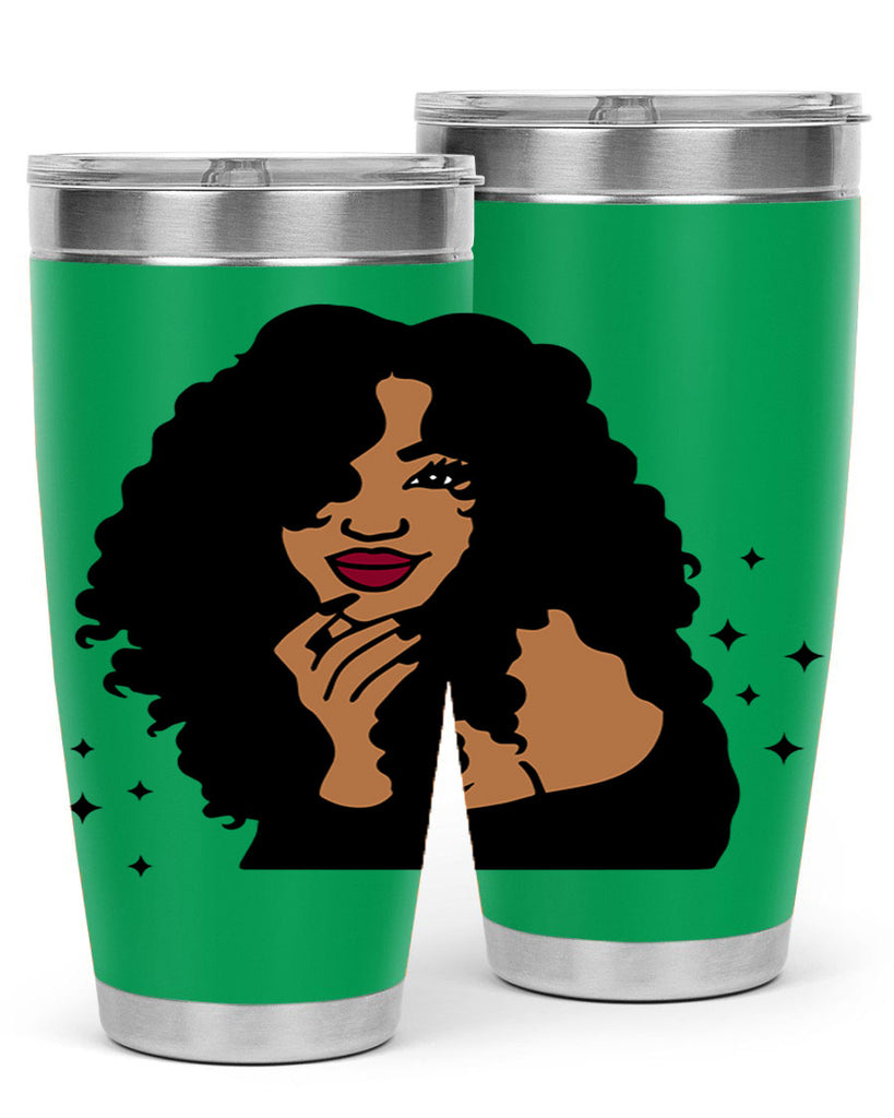 black women - queen 55#- women-girls- Tumbler