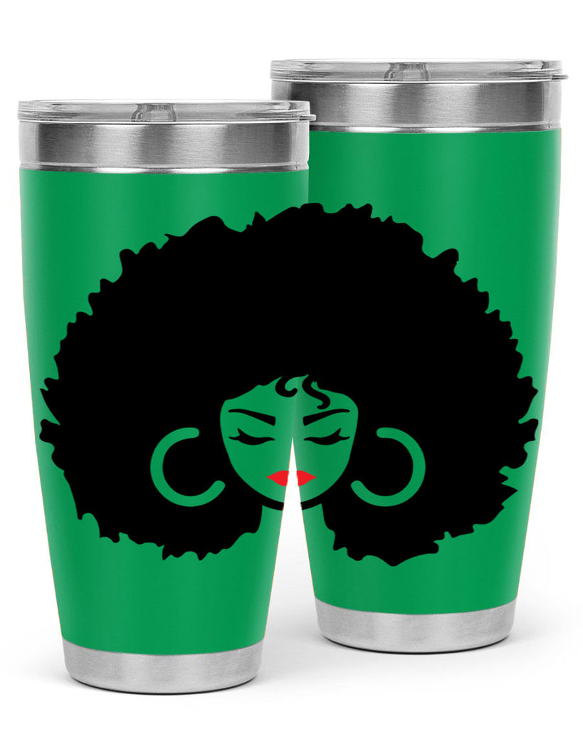 black women - queen 63#- women-girls- Tumbler