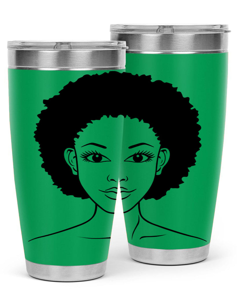 black women - queen 64#- women-girls- Tumbler