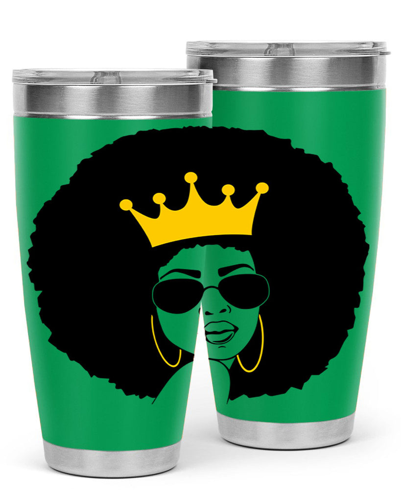 black women - queen 76#- women-girls- Tumbler