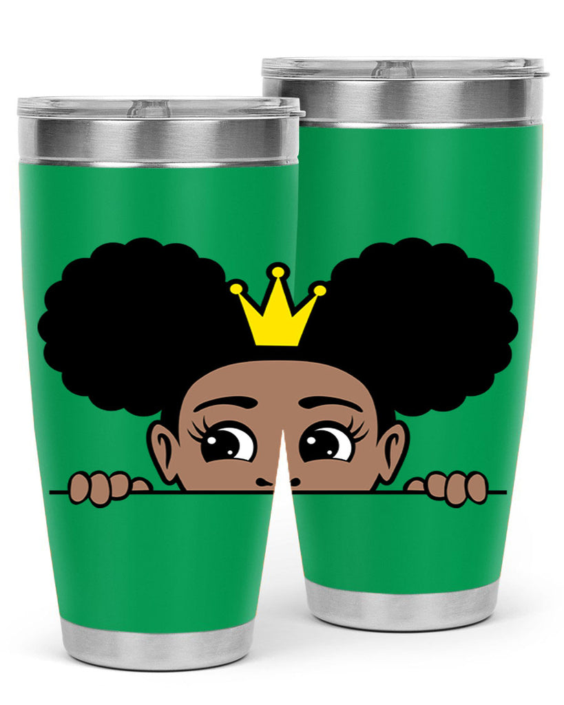 crown afro puffs 51#- women-girls- Tumbler