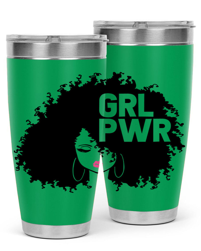 woman face grlpwr 1#- women-girls- Tumbler