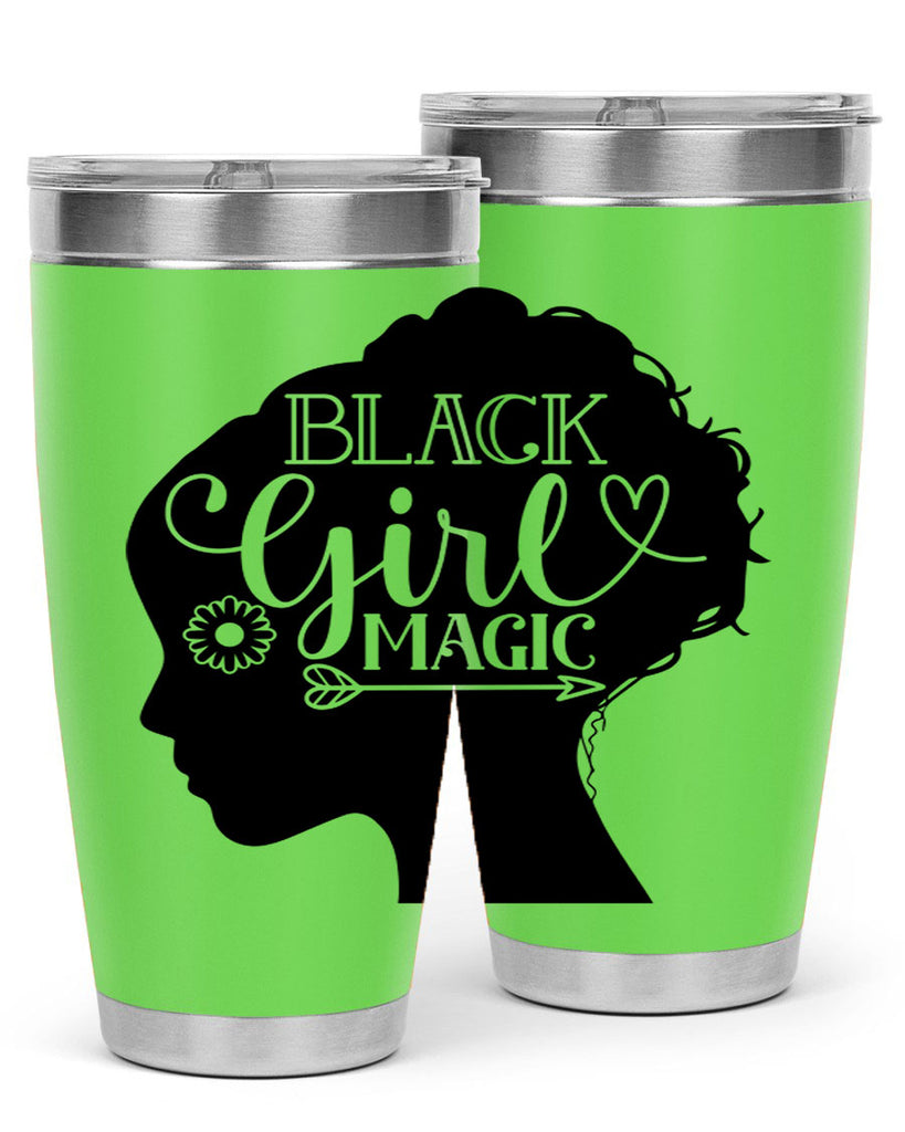 Black girl magic Style 59#- women-girls- Tumbler