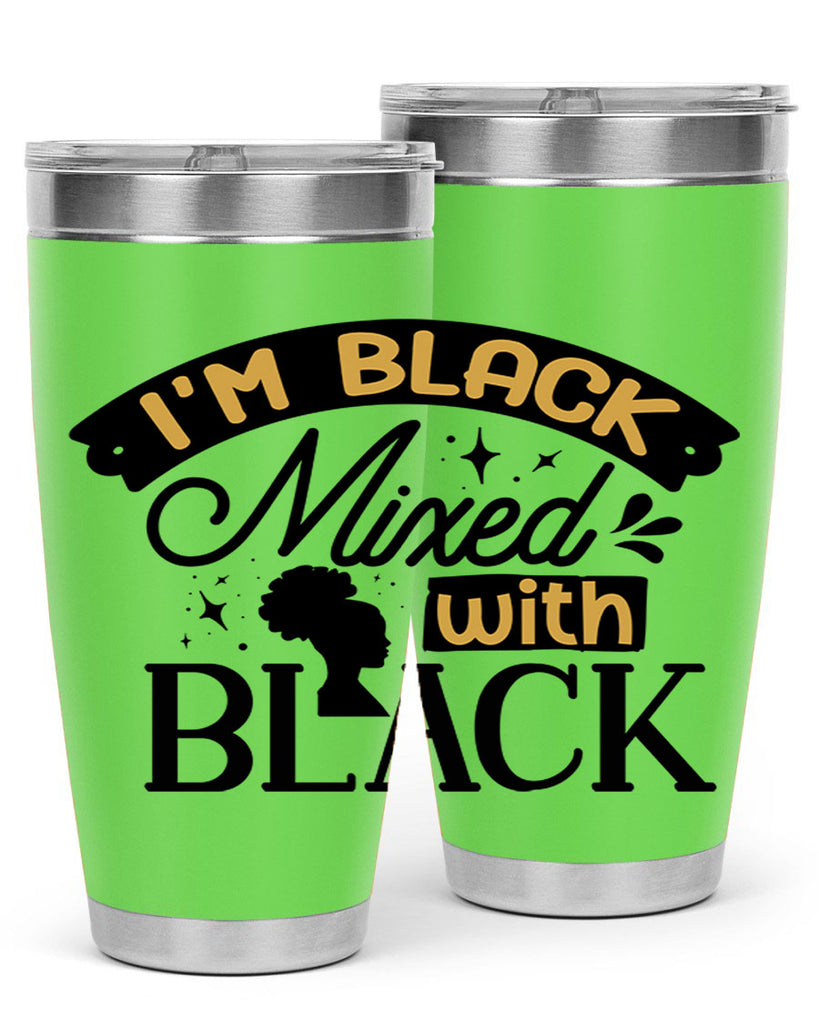 Im black mixed with black Style 30#- women-girls- Tumbler