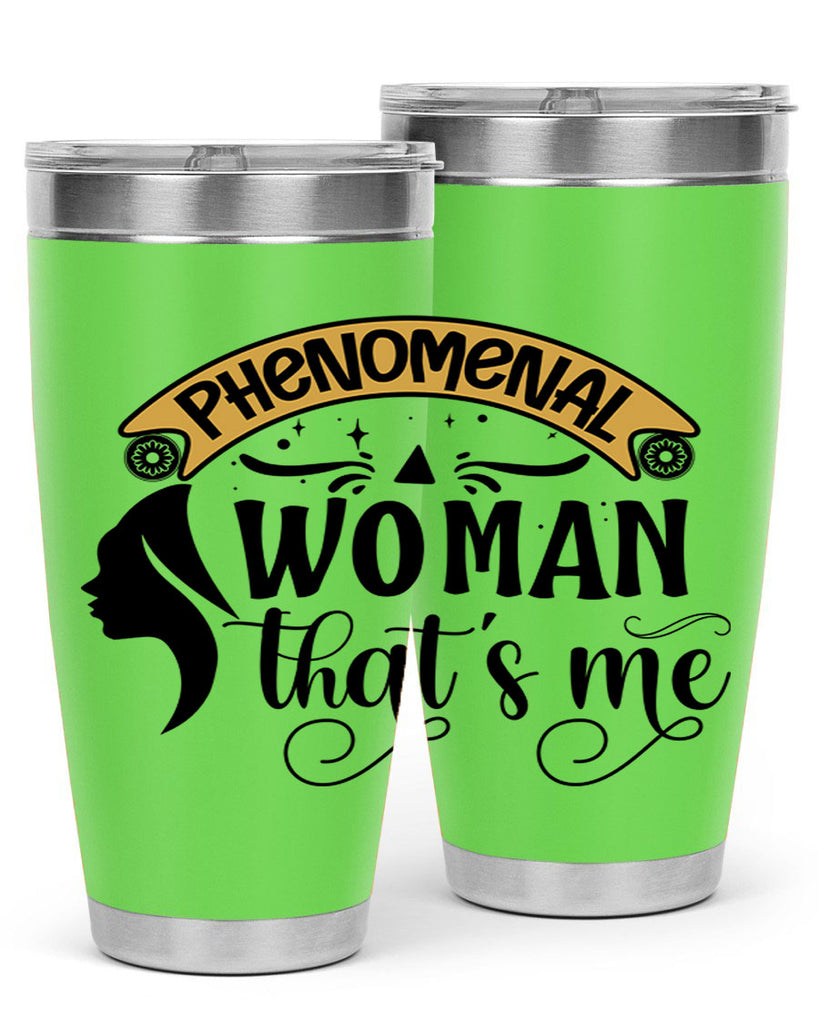 Phenomenal woman thats me Style 15#- women-girls- Tumbler