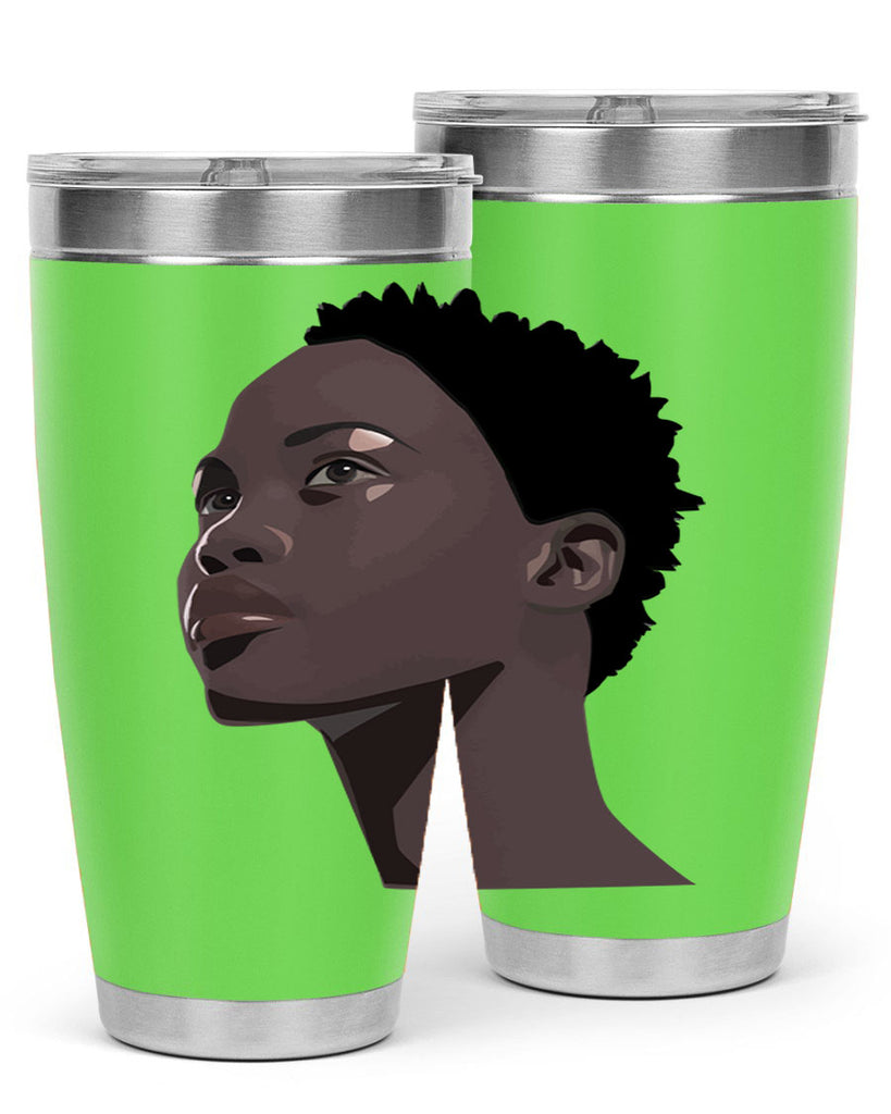 african woman portrait 88#- women-girls- Tumbler