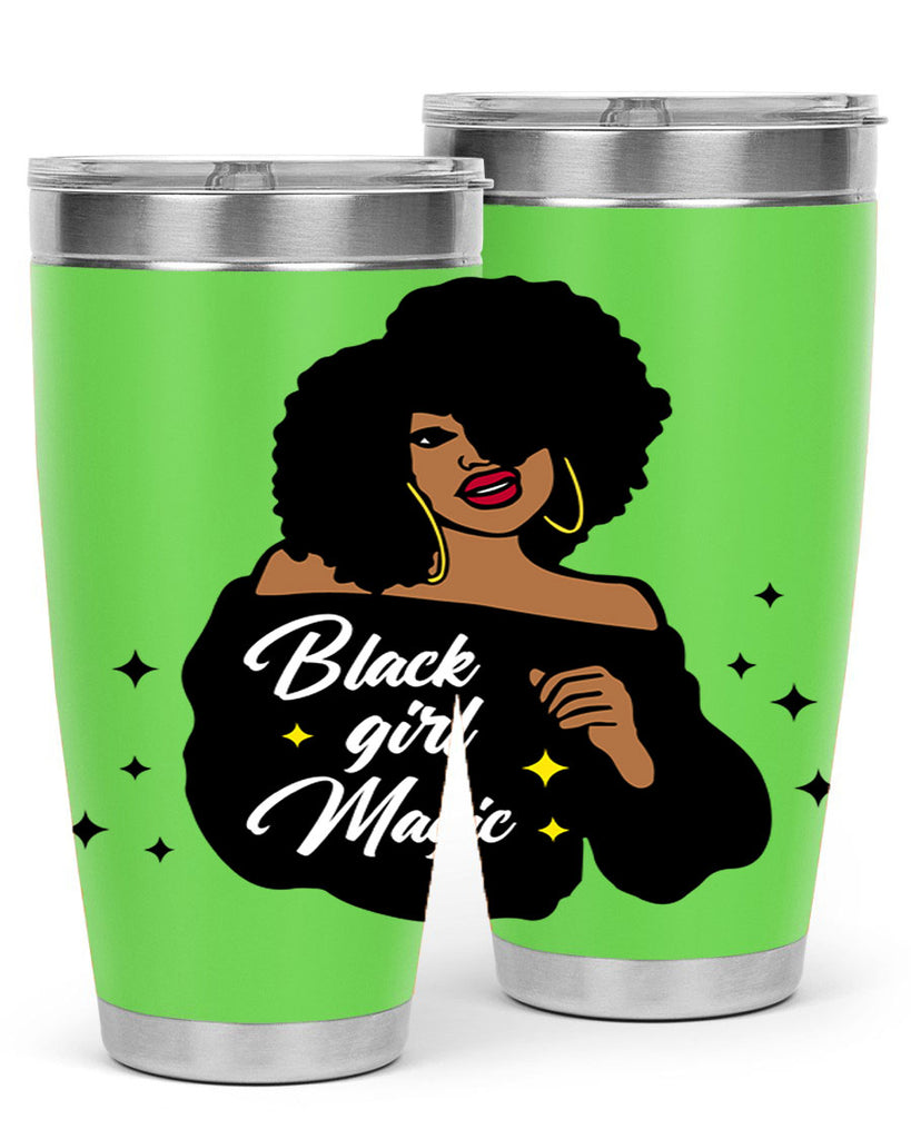 black girl magic 21#- women-girls- Tumbler