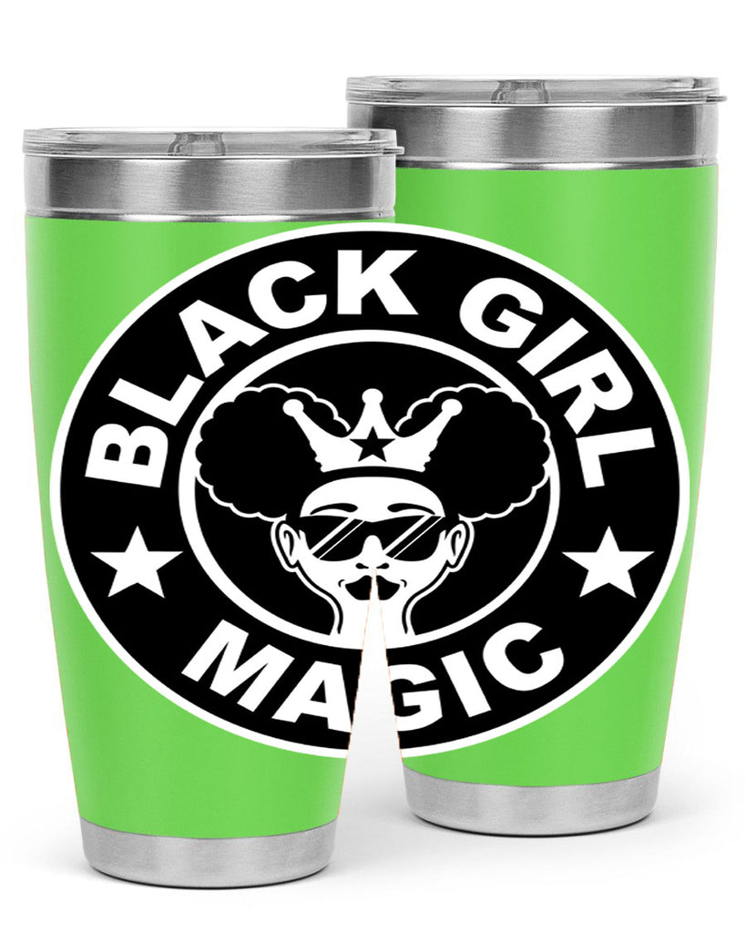 black girl magic coffee 57#- women-girls- Tumbler